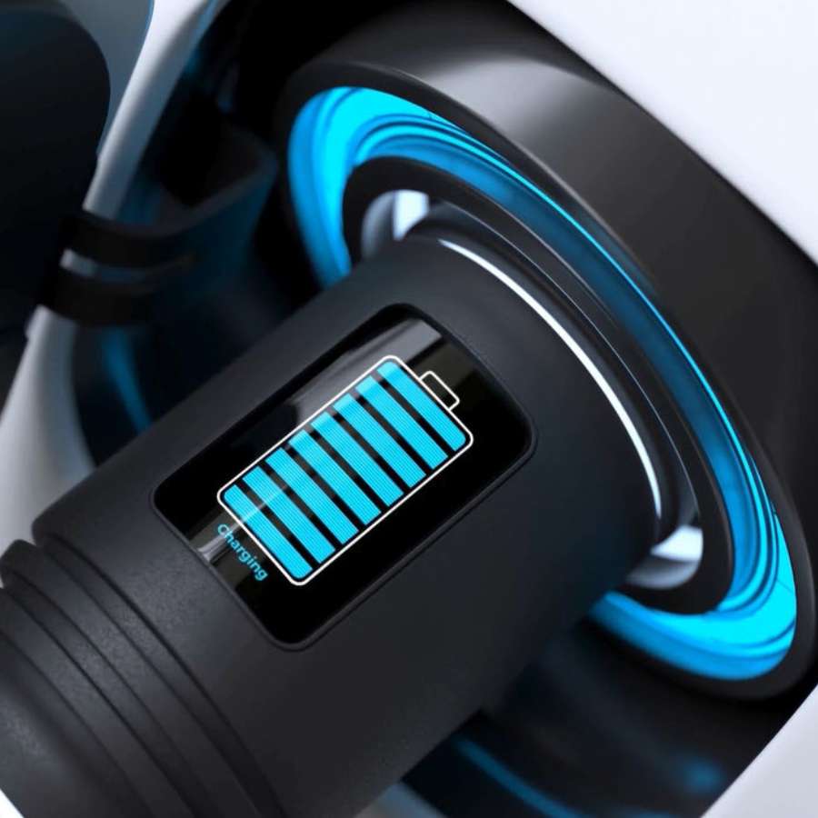 oplader voor auto opgeladen batterij